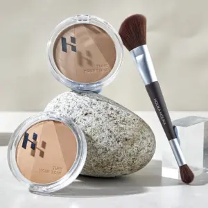 Set Phấn Tạo Khối HOLIKA HOLIKA Tune Your Tone Kèm Cọ 2in1